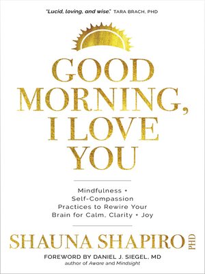 cover image of Good Morning, I Love You
